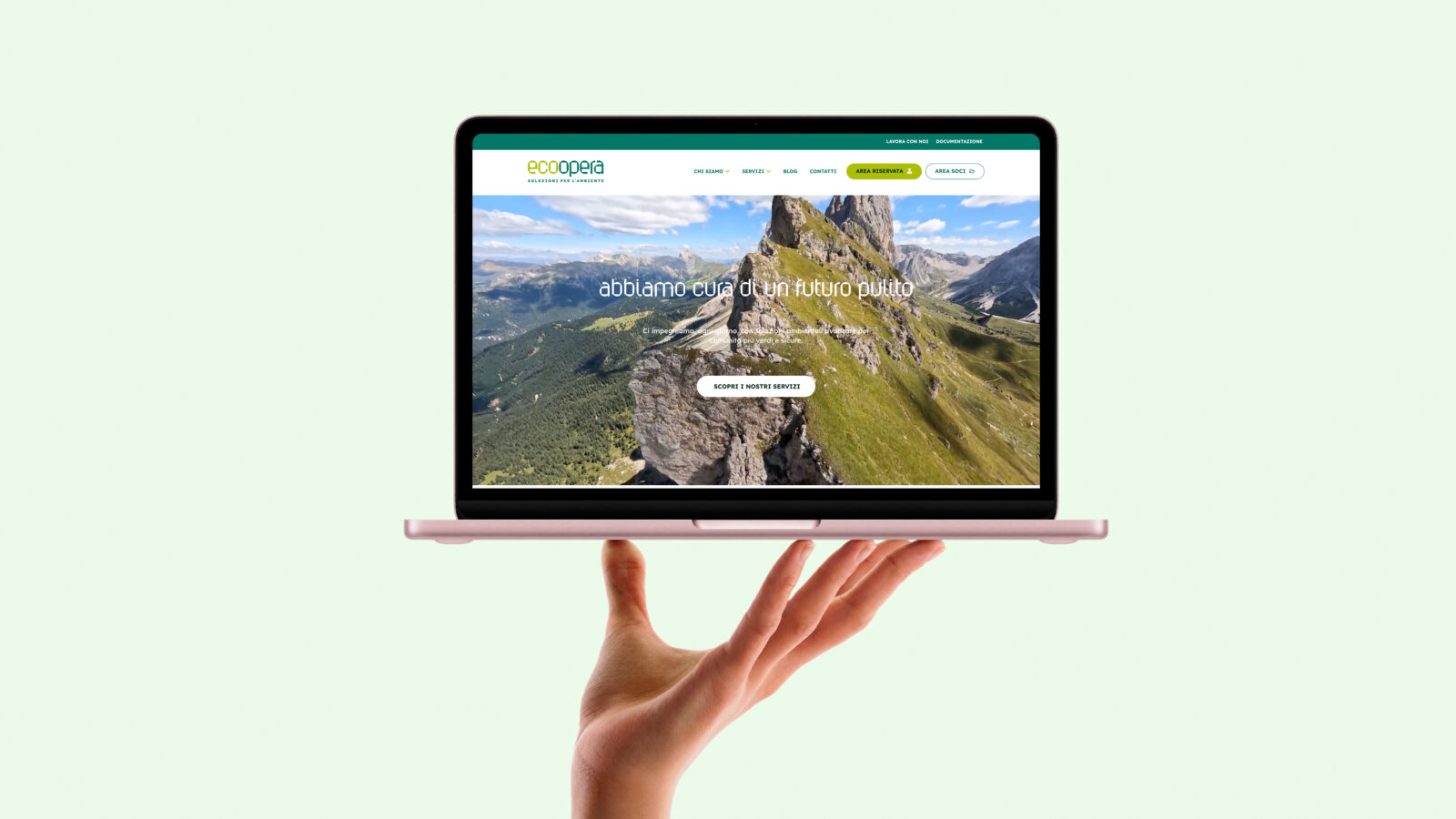 Sito web e area soci personalizzata