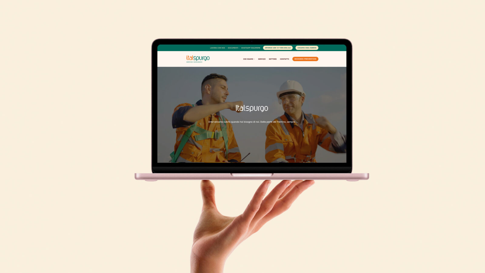 Sviluppo del nuovo sito web